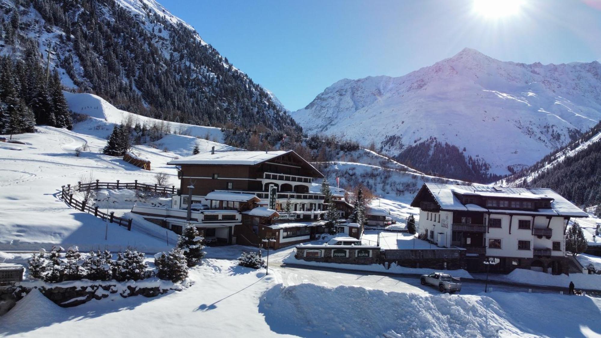 Pension Alpin Мандарфен Екстер'єр фото